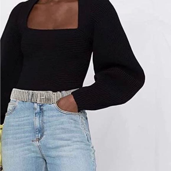 NWT-Crystal Waist Belt for Women Rhinestone Chain Belt O-Ring Waistband Belt - Picture 4 of 7